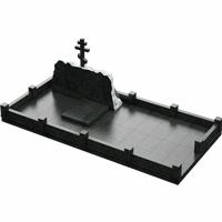 3D модель мемориального комплекса на могилу