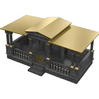 3D модель мемориального комплекса на могилу