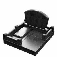 3D модель мемориального комплекса на могилу