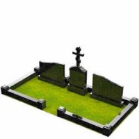 3D модель мемориального комплекса на могилу