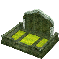 3D модель мемориального комплекса на могилу