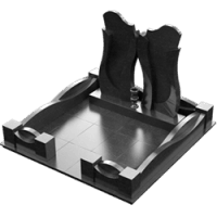 3D модель мемориального комплекса на могилу