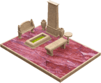 3D модель мемориального комплекса на могилу