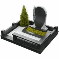 3D модель мемориального комплекса на могилу