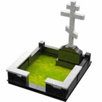 3D модель мемориального комплекса на могилу