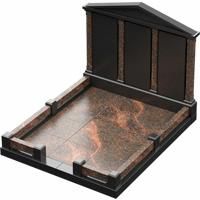 3D модель мемориального комплекса на могилу