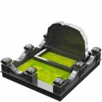 3D модель мемориального комплекса на могилу