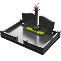 3D модель мемориального комплекса на могилу