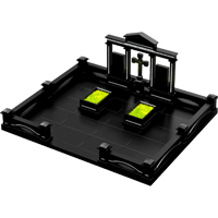 3D модель мемориального комплекса на могилу