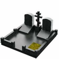 3D модель мемориального комплекса на могилу