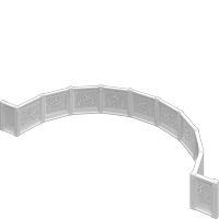 3D модель мемориального комплекса на могилу