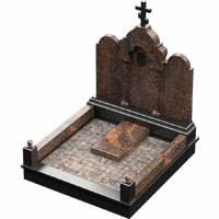 3D модель мемориального комплекса на могилу