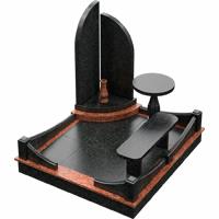 3D модель мемориального комплекса на могилу